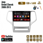 9-tolline Androidi autostereo raadio Jeep Grand Cherok 2008-2013 auto multimeediumipleierile GPS-navigatsioonipeakomplekt WIFI 1+16 GB
