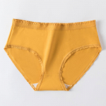 Naiste puuvillane aluspesu suvine v&ouml;&ouml;koht seksikas pits mugavad antibakteriaalsed hingavad f&uuml;sioloogilised p&uuml;ksid, t&uuml;drukute stiilis p&uuml;ksid L must