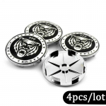4 tk/partii Jaapan Yakuza m&auml;rgi autoratta keskkate rummukorgi embleemi kleebis auto kleebis autotarvikud 56 mm