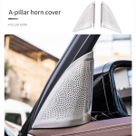 Suitable for BMW 2018-22 5 Series G30 G31 interior modification car door audio horn cover audio frame car interior A-pillar