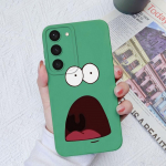 &Uuml;mbris Samsung Galaxy S23+ Ultra S22+ S21 S20 FE Note 10 20 Lite Cute Dinosaur Liquid Silikoonist Pehme TPU tagakaas Samsung S22 S23 Bumper Funda jaoks Samsung Note 10 Lite