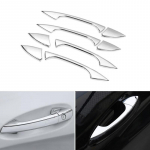 S&uuml;siniktekstuuriga auto v&auml;lisukse k&auml;epide / kausikaane &auml;&auml;ris Mercedes Benz CE GLK ML CLA klassi W166 W117 X204 W204 W212 jaoks door handle trim
