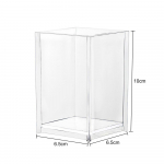 3 auku l&auml;bipaistev kosmeetiline jumestuskreem akr&uuml;&uuml;l meigipintsel hoiukarbi &uuml;mbris jumestuspintsli hoidja laua korraldaja meigit&ouml;&ouml;riist