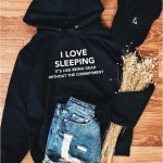 MULLE ARMASTAN MAGATA naljakas kapuuts, naiste pusas, pusad Pullovers, esteetiline mood unisex puuvillased topid vabaaja kampsunid S hall