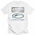 Mehed NaisedArmin Van Buuren A State Of Trance logoga T-s&auml;rk WoUnisexs Style XXL