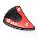 VESPA GTS300 Super Sport GTS 300 t&otilde;ukerattatarvikute jaoks Moto tugijalg Suurenda plaadi jalatoe katte k&uuml;ljetugi Kickstand Red