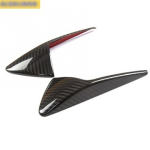 NEW 2018  Real carbon fiber Rear view camera image decorative cover trim for tesla model 3 Leaf board Real carbon fiber black