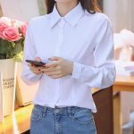 S&auml;rk S&auml;rgi T&ouml;&ouml; Naiste &scaron;ifoonist pikkade varrukatega topid Kevads&uuml;gis kontoris Naiste &otilde;hukesed &auml;ris&auml;rgid 2XL valge