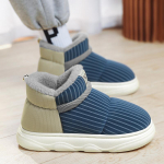 TUINANLE Talvised puuvillased kingad Meeste Paksendav Plush Soe Lumesaabas Platvorm Sussid Avaleht 42-43 sinine