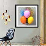 5D Teemantmaaling &Otilde;hupall Teemanttikandid T&auml;iskihiline Anime Ristpistekomplektid Kodusisustus K&auml;sitsi valmistatud kingitus Round 30x30cm