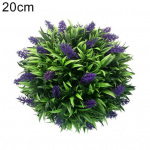 20/25 cm kunstplastist lavendli lillepalli aia pulmatseremoonia sisustus 20cm lilla/roheline