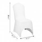 VEVOR 50 100 tk. Pulmatooli katted Spandex Stretch Slipcover restorani banketi hotelli s&ouml;&ouml;gipeo jaoks universaalne tooli kate 50PCS