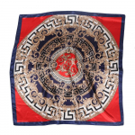 Kvaliteetsed luksuslikud siidist sallid peapael Sallid kaelasall naistele kett siidist sall naiste dekoratiivne sall 90*90cm