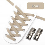 NO.8 8 mm laiusega lamedad elastsed paelad Tossud ilma lipsuta kingapaelteta magnetiline kingapael ilma sidemeteta Laisk Sport Jooksmine Kummipaelad Kingapael White