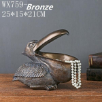 Big Mouth Pelecanus Bird Home Organiseerija Vaik Art Craft klahvidele Nutitelefon S&uuml;learvuti K&auml;&auml;rid Kaugjuhtimispuldi &uuml;mbris V&auml;ikeste esemete hoidikud