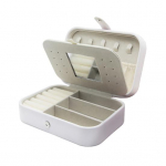 Ehtehoidja Kompaktne hoiukoht Veekindel mitme v&otilde;rega k&auml;ev&otilde;ru ehete organiseerija &uuml;mbris S&uuml;nnip&auml;evakingitused valge