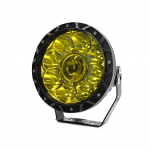 LED t&ouml;&ouml;valgusti 6000K 200W 7-tollised auto &uuml;mmargused t&ouml;&ouml;tuled IP68 veekindlad kohtvalgustid jaoks yellow light-7inch must