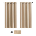 Moodsad pimendavad kardinad akende jaoks Rulood Viimistletud kardinad &Uuml;hev&auml;rvilised pimendavad kardinad elutuppa Magamistoa l&auml;biviik Top 1tk W86CM x L114CM-1PC