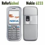 Renoveeritud Nokia Avatud Originaal Nokia 6233 Mobiiltelefon 1 SIM-kaardiga No charger must