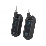 Juhtmeta kitarris&uuml;steemi laetav kitarri saatja vastuv&otilde;tja komplekt UHF reguleeritava helitugevusega 8.3x3.5x2.1cm must