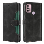 J&auml;&auml;kattega klapitav rahakoti&uuml;mbris Moto G50 G30 G10 G20 G31 G41 G22 Nokia C20 C21 C01 Plus Sony Xperia 1 10 kaanega PU nahast &uuml;mbris kaardipesa telefoni kaitseraua jaoks Meizu 16XS must