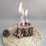 Sisekamin Alkoholkamin Teekannusoojendi Vastupidav Soojendav Hoidik Leek Kauss Betoonist Kauss