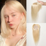 HAIRCUBE Blonde Remy juuksepead h&otilde;renevate juustega naistele, siidist alusklambriga tukk.