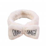 Peapael Pehme k&otilde;rge elastsusega pl&uuml;&uuml;sis, imetlusv&auml;&auml;rne Home Bow peapaela jaoks lilla