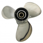 Paadi propeller 9 1/4x11 sobib Tohatsu p&auml;ramootorile 9,9HP-15HP 3 labaga roostevabast terasest 14 hambaga OEM NO: 3BAB64524-1 9,25x11 TSS314914x11RH