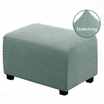 Ristk&uuml;likukujuline Ottomani tabureti kate Polar fliisist elastne spandex jalatugi diivani kate jalatoe katted m&ouml;&ouml;bli kaitsekatted S