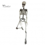 90cm Simulatsioon Inimese Skeleti Ornament Halloweeni Peo Baari Kummitusmaja Rekvisiidid valge