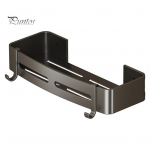 Vannitoa hoiurest Seinale paigaldatav, l&ouml;&ouml;givaba Suurep&auml;rane kleepuv libisemisvastane Suurep&auml;rane kandev&otilde;ime, roostekindel veekindel konksuga du&scaron;&scaron; Korraldaja du&scaron;&scaron; A