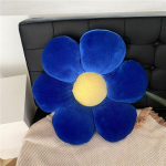 Armas lillekujuline padi p&otilde;rand istmepadi Tatami Lounge Futon Magamistuba Autokontori istmepuhv Dekoratiivsed padjad diivanile 60x60CM sinine