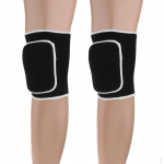 V&auml;litreening, tants, jalgpall, rulluisutamine, kaitsev p&otilde;lvevarrukate kaitse &ndash; must