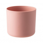 Lillepott Kaasaegne elegantne &uuml;hev&auml;rviline Tugev drenaažiaugud lauaarvuti siseruumides v&auml;litaim K&ouml;&ouml;givilja&uuml;rt Mahlane istutuspott Aiandustarbed valge