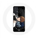 &Uuml;mbris Samsung galaxy A32 5G Light Yagami Death Note plakati jaoks