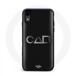 Iphone XS &uuml;mbris Squid Game logo must ruut
