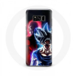 Coque pour Samsung Galaxy S8 plus Anime Dragon Ball Goku et Jiren