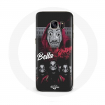 &Uuml;mbris Samsung Galaxy S6 Edge jaoks La casa de papel bella ciao logoga