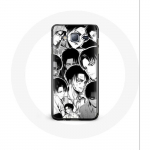 &Uuml;mbris Samsung Galaxy j5 Attack jaoks Titan Manga Levi Ackermanile