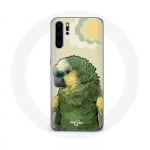 Huawei P30 pro jaoks m&otilde;eldud &uuml;mbris Amazon Parrots Green