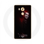 Huawei Mate 8 Luciferi seeria &uuml;mbris mustal taustal