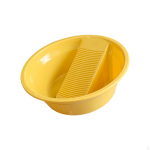 Pesulaua kraanikausi puhastamine Vastupidav pesuvann koos riiete k&auml;sitsi pesemiseks oranž