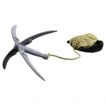 2 tk/komplekt teravad terad 15 meetrit n&ouml;&ouml;riga rohukonks roostevabast terasest nelja k&uuml;&uuml;nega spetsiaalsed vee-rohul&otilde;ikuri kalastustarbed