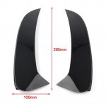 W167 Tagumise p&otilde;rkeraua jaoturi spoiler Canard &otilde;huventilaatori trimm Mercedes Benz GLE klassile AMG GLE53 GLE350 GLE450 + autotarvikud must