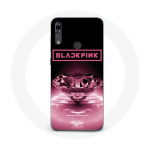 Coque pour Huawei P30 Lite Wallpaper diamante Blackpink Kpop Logo Rose - Maniacase