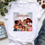 Naiste r&otilde;ivad Heartstopper Graafilise tr&uuml;kiga T-s&auml;rk Femme Valge l&uuml;hikeste varrukatega T-s&auml;rk Naiste Esteetilised riided Harajuku s&auml;rk L