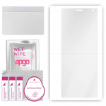 apgo Hydrogel Ultra-Clear Screen Protector for Sony Xperia 10 Plus, Hydrogel Film, Flexible, Soft TPU with positioning layer easy installation