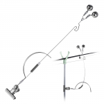 Stainless Steel Fishing Bite Alarm Night Fishing Ridv Bait Alarm with Twin Bells h&otilde;be