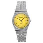 Casio Standard Analoog Roostevabast Terasest Kollase Kettaga Kvarts MTP-B145D-9AV Unisex K&auml;ekell kollane